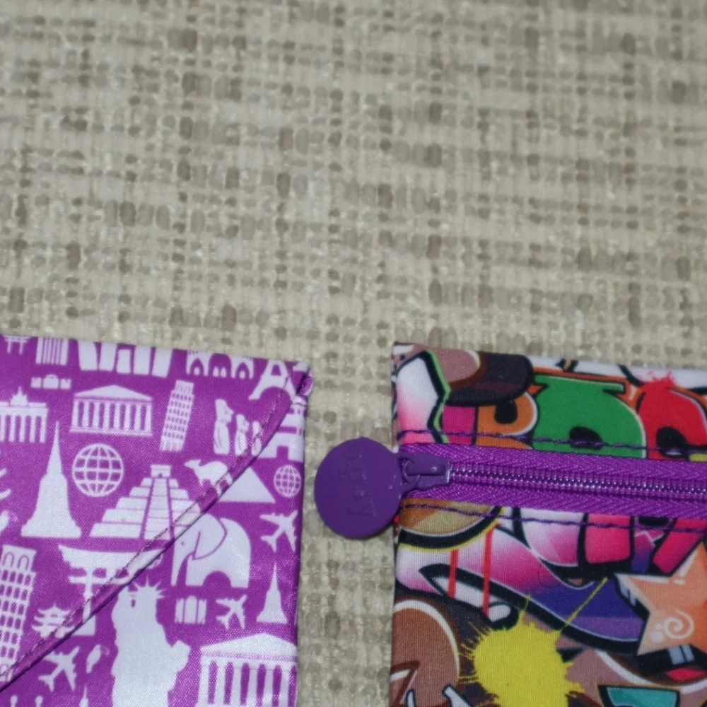 5/$15 Ipsy Purple, Different Themed Glam/Makeup Bags.